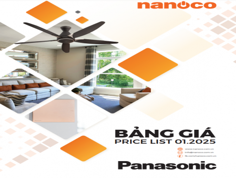 Bảng giá Catalogue thiết bị điện Panasonic